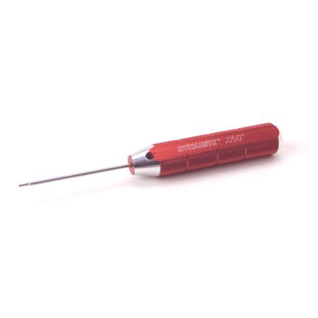 DYN2910 Machined Hex Driver, Red: .050