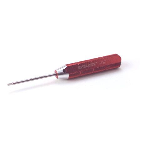 DYN2912 Machined Hex Driver, Red: 3/32