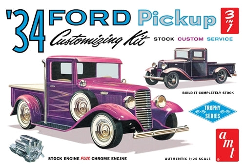 1934 Ford Pickup Truck Customizing Kit 1/25 AMT Models