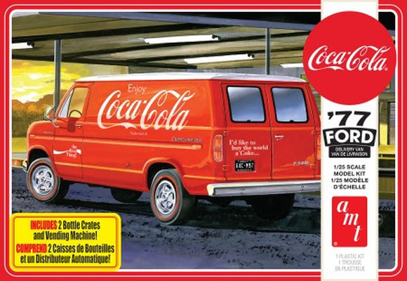 1977 Ford Delivery Van w/Coca-Cola Machine 1/25 AMT Models