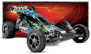 The Traxxas Bandit VXL 1/10 Scale, 70+MPH, Brushless RC Buggy