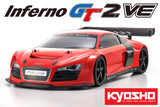 34102B Inferno GT2 VE Audi R8 Race SPEC Red