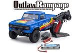 34361T2B Outlaw Rampage Blue EP 2WD 2RSA RS