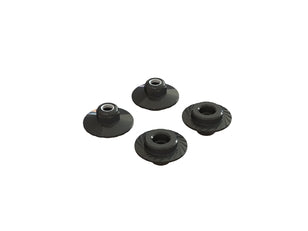 FLANGED LOCK NUT M5X8MM (4PCS)