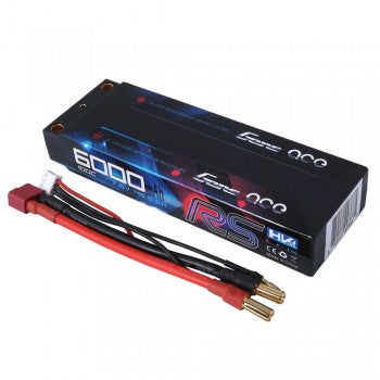 Gens Ace 2S 6000mAh HV 7.6V 100C 2S1P HardCase LCG Lipo Battery Pack #49 Racing Series