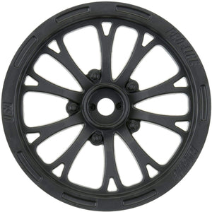 Pomona Drag Spec 2.2" Black Front Wheels