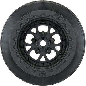 Pomona Drag Spec 2.2"/3.0" Black Wheels