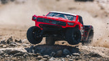 1/10 Senton Mega 550 Brushed 4WD Short Course Truck RTR, Red/Black