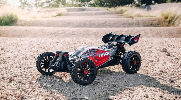 1/8 TYPHON 3S BLX 4WD Brushless Buggy with Spektrum RTR, Red