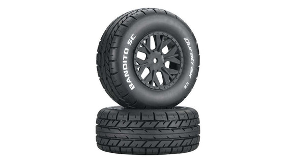 Bandito SC C2 Mounted Tires: SC10 4x4 (2)