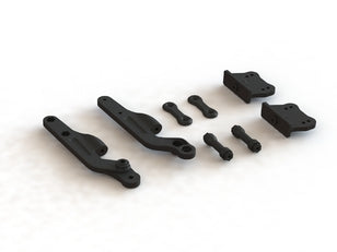 LOW PROFILE REAR WING MOUNT SET
