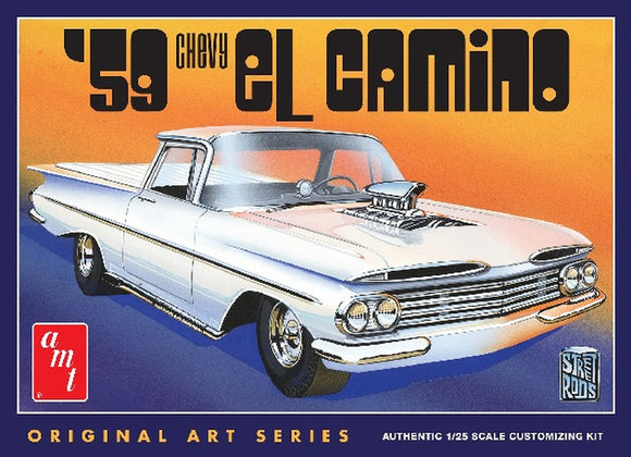 1959 Chevy El Camino Customizing Car 1/25 AMT Models