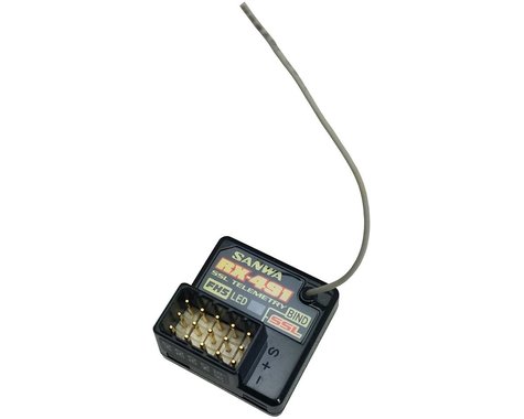 Sanwa RX-491 M17 2.4GHz 4-Channel FHSS5 SSL Telemetry Receiver Sanwa RX-491 M17 2.4GHz 4-Channel FHSS5 SSL Telemetry Receiver