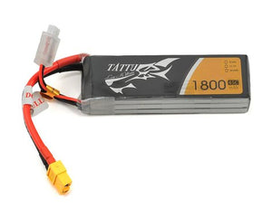 Tattu 3S LiPo Battery 45C (11.1V/1800mAh) (JST-XH) w/XT-60 Connector