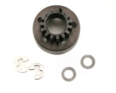 Traxxas Clutch bell (15T) 5x8x0.5mm fiber washer, 5mm e-clip (use 5x11x4mm bearin
