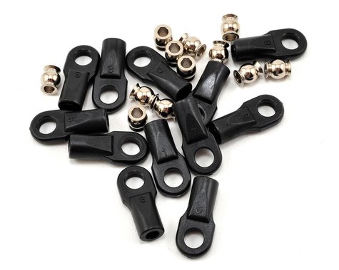 Traxxas Large Rod Ends w/Hollow Balls (12)