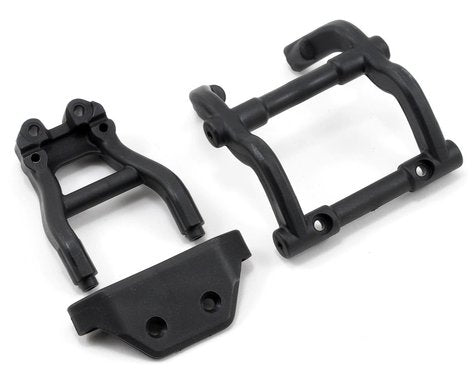 Traxxas Wheelie Bar Mount/Rear Skidplate Set (Black)