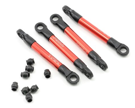 Traxxas Aluminum Push Rod Set (Red) (4)