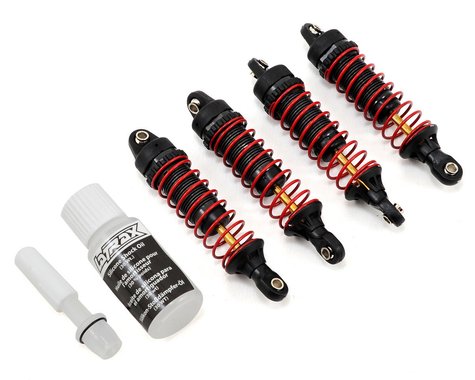 Traxxas LaTrax Hard-Anodized GTR Shocks w/TiN shafts (4)